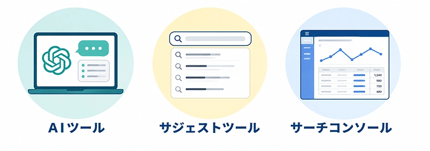 ずらしキーワードの探し方