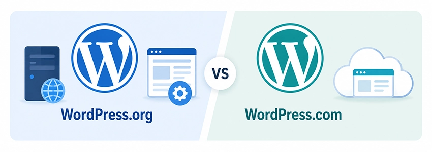 WordPressの2つの種類