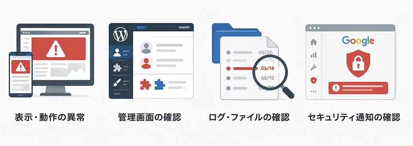 WordPressサイトが改ざんされたかを確認する方法