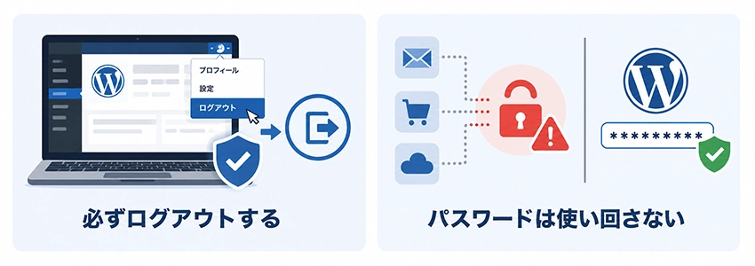 WordPressのログインに関する注意点
