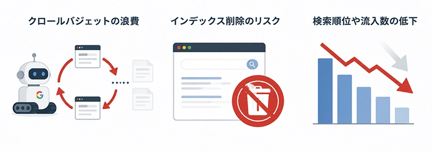 リダイレクトループがSEOに与える影響