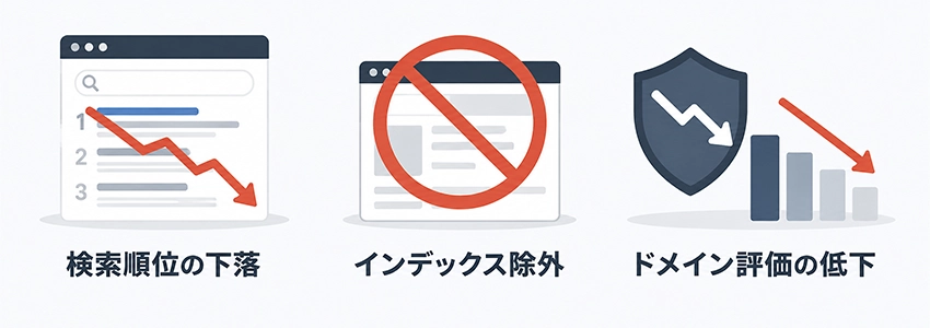 リンクファームがSEOに与える悪影響