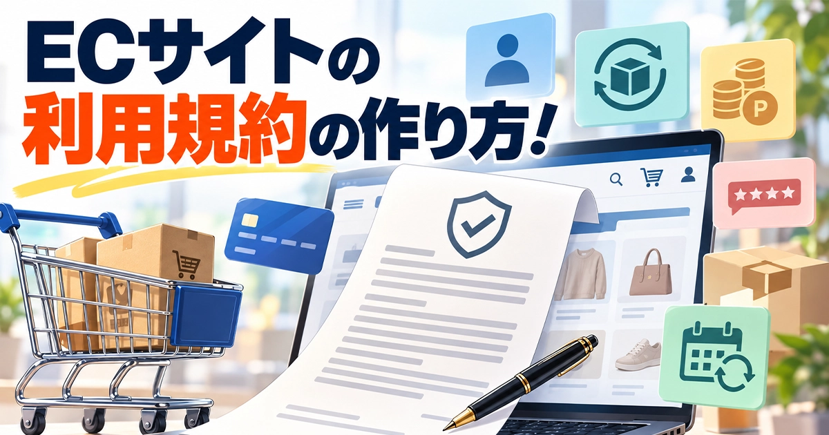 ECサイトの利用規約の作り方