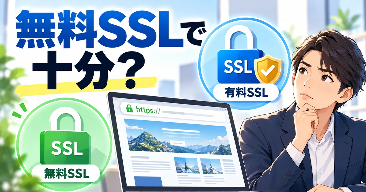 無料SSLで十分？