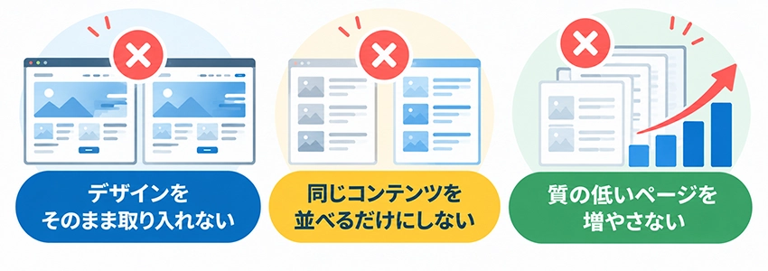 競合調査の結果を真似で終わらせないための注意点