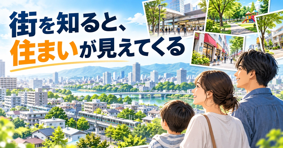 街を知ると住まいが見えてくる