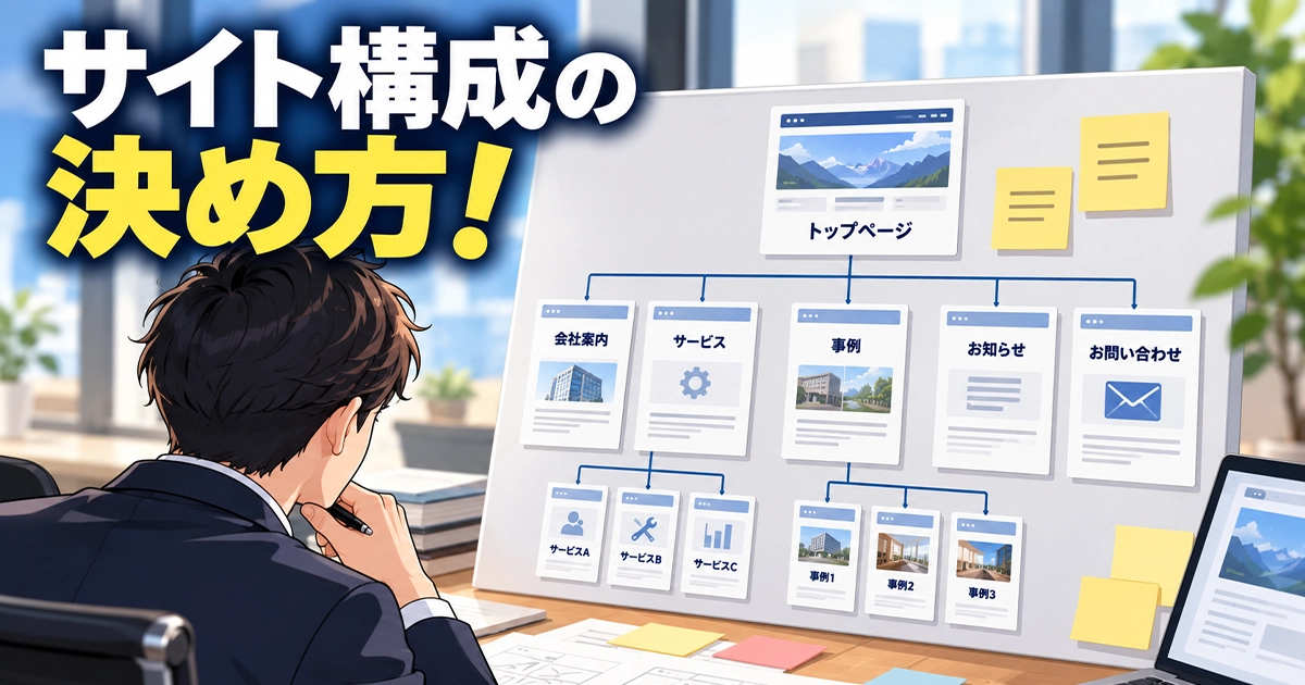 サイト構成の決め方
