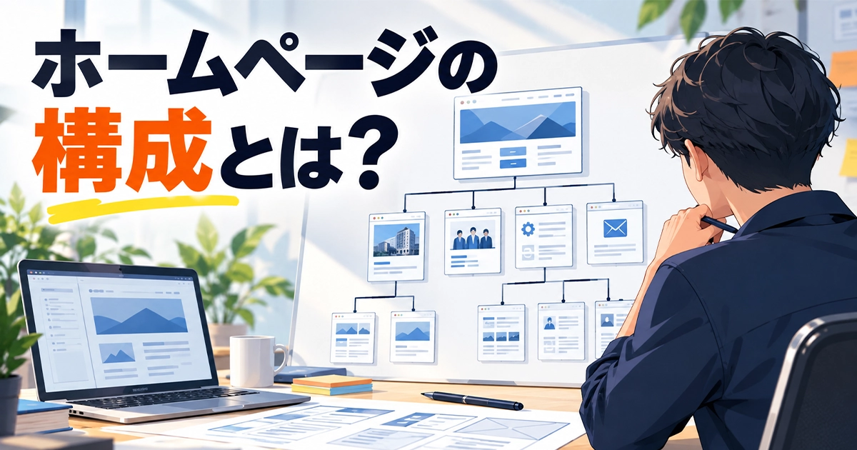ホームページの構成とは？