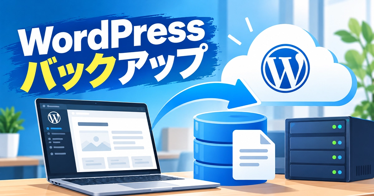 WordPress！バックアップ