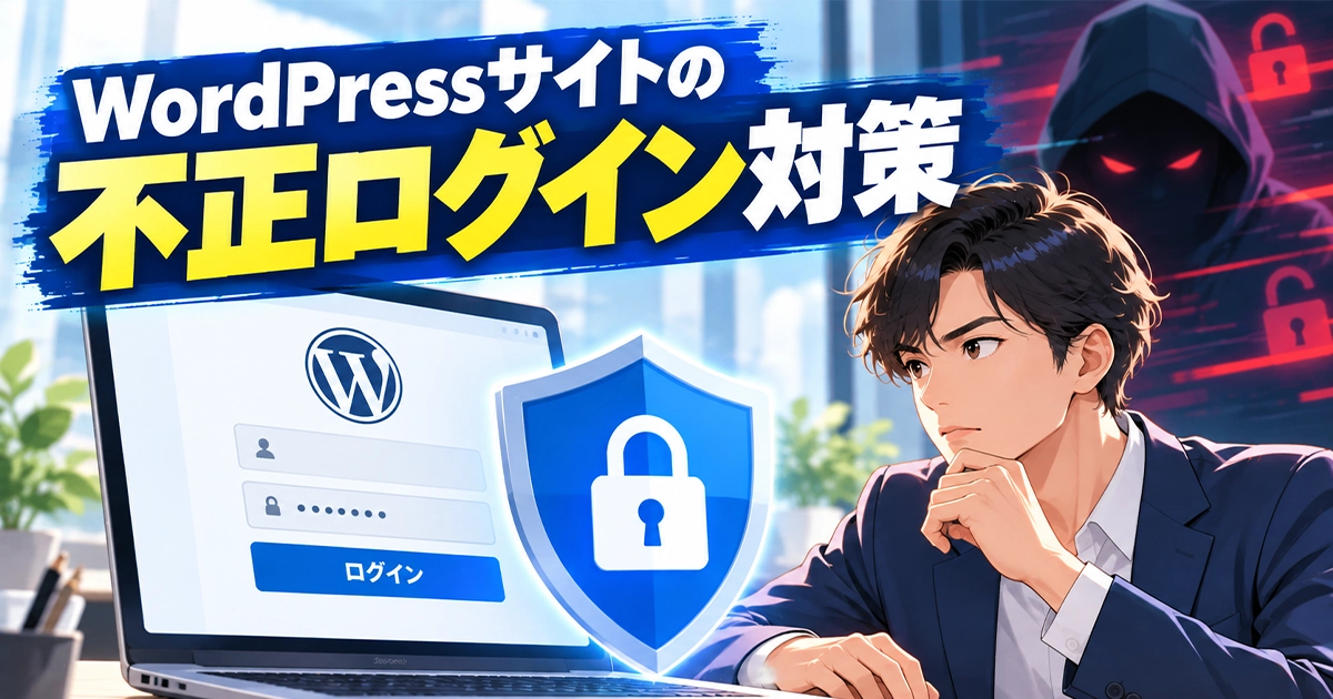 WordPressサイトの不正ログイン対策