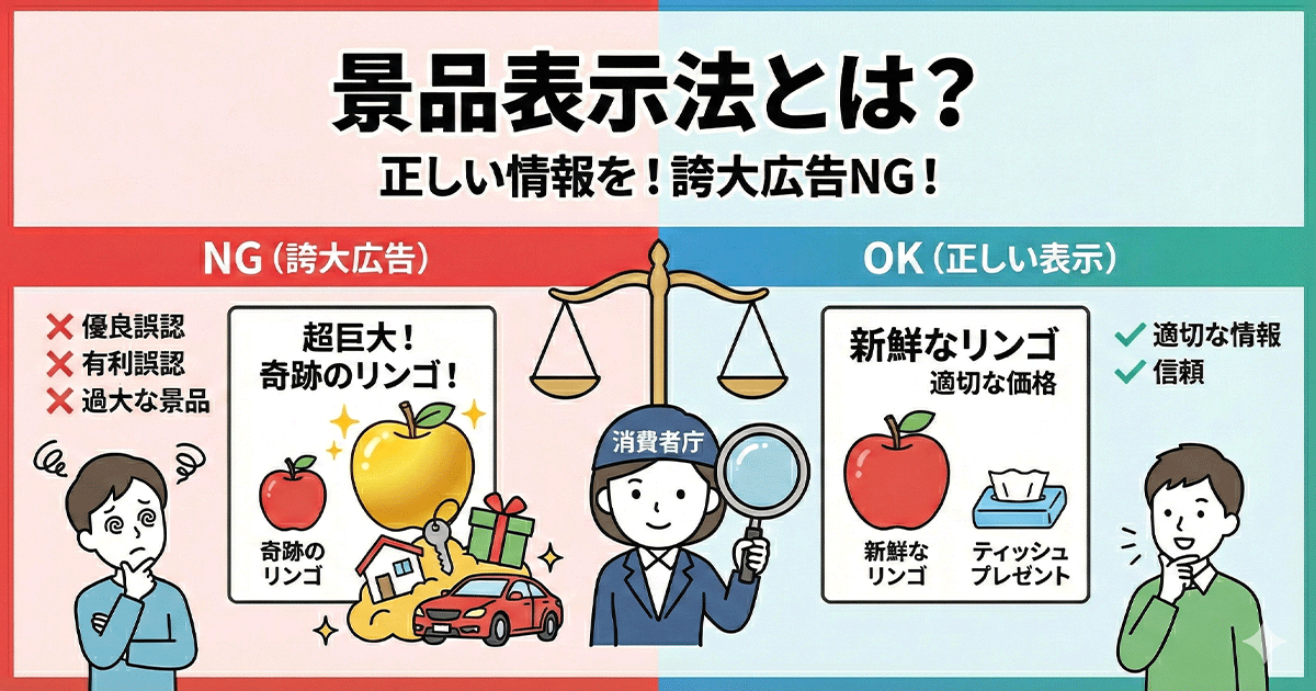景品表示法とは？