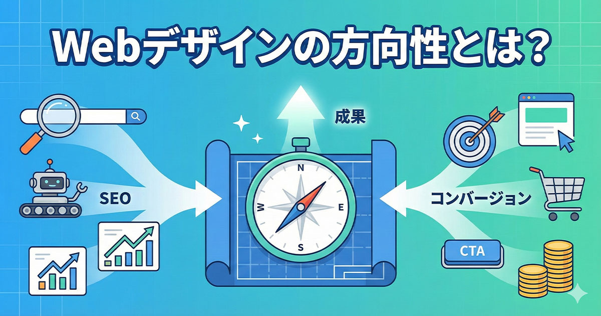Webデザインの方向性とは？