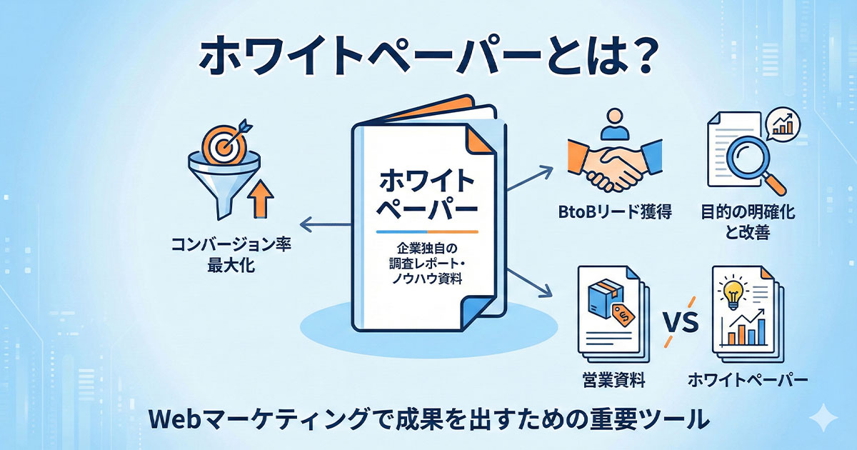 ホワイトペーパーとは?