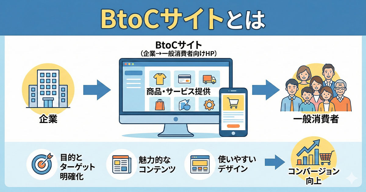 BtoCサイトとは?