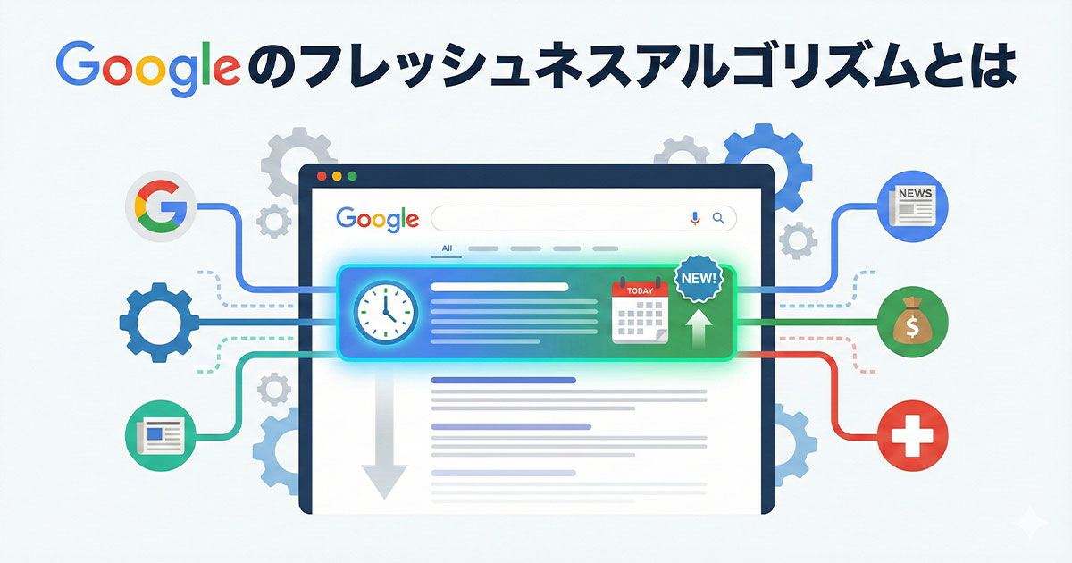 Googleのフレッシュネスアルゴリズムとは？