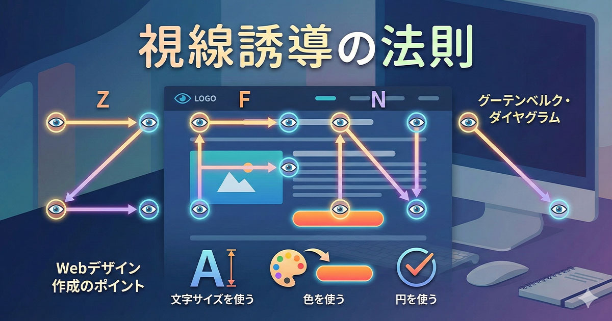 視線誘導の法則とは