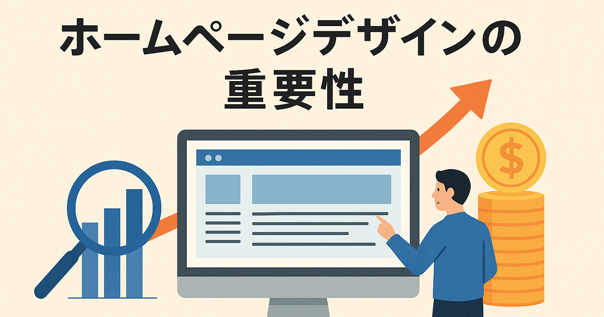 ホームページデザインの重要性